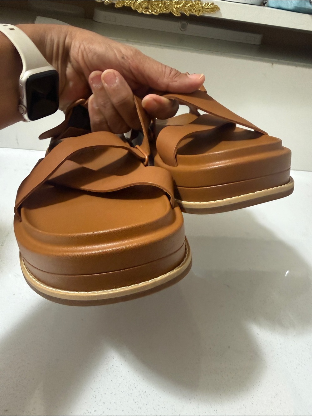 Chaco tan color brand new sandle size 8 - Picture 10 of 16